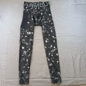 NWT Under Armour Compression Leggings Camo HeatGear Athletic Size S/P/CH